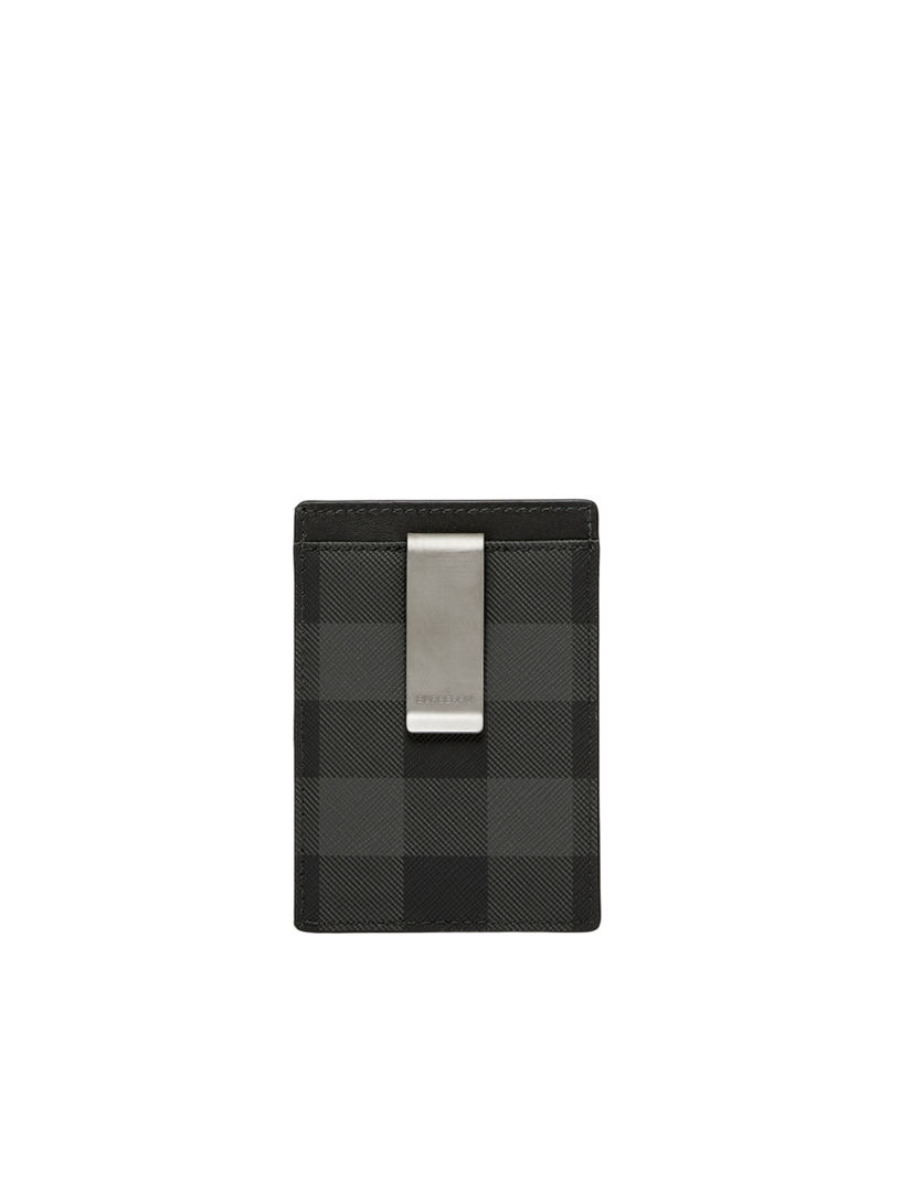 Burberry wallet hotsell money clip