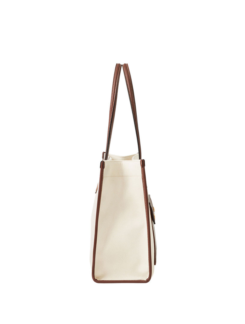 【BURBERRY】MEDIUM FREYA TOTE BAG Medium Freya Tote in Archive beige/briar brown - Women