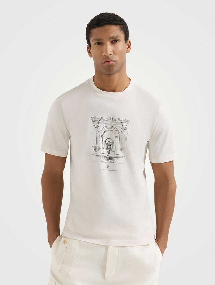 BRUNELLO CUCINELLI T-shirt With Print | Holt Renfrew