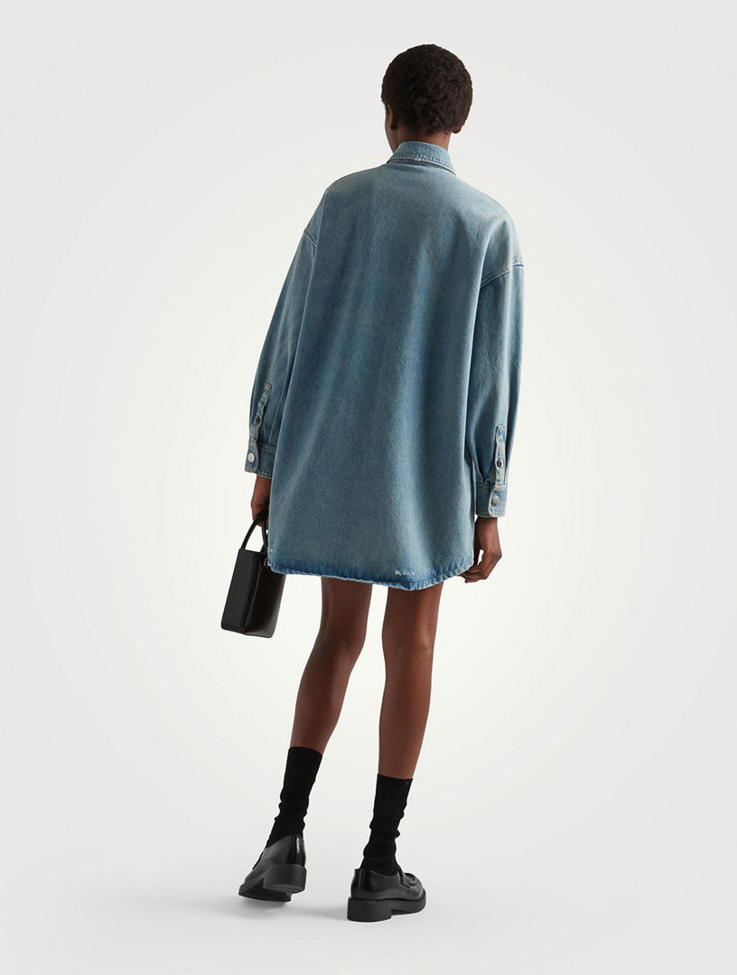Oversized Organic Denim Shirt