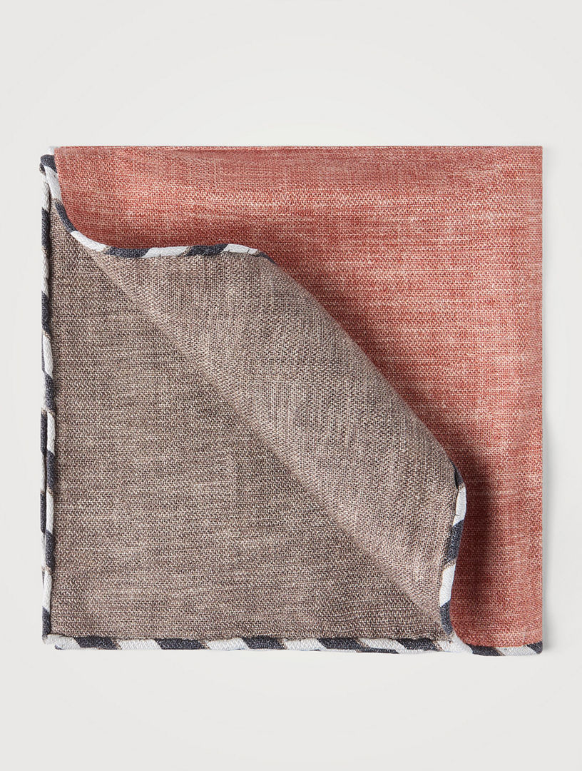 BRUNELLO CUCINELLI Silk Pocket Square | Holt Renfrew