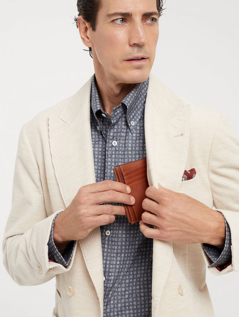 Calfskin Slim Card Holder