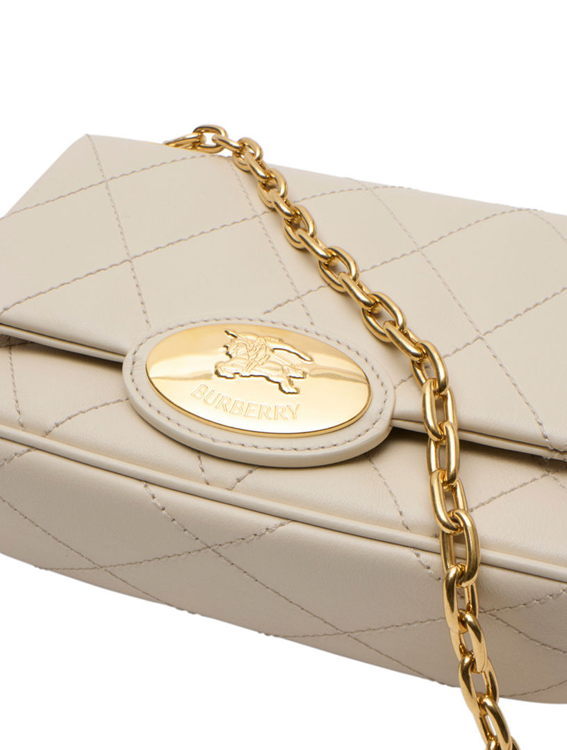 ショルダーバッグ・ポシェット Burberry Ivory Leather Small Strand Shoulder Bag BURBERRY Small Strand Bag​ | Holt Renfrew