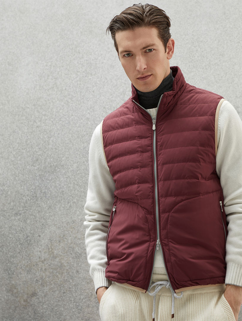 Brunello cucinelli deals down vest