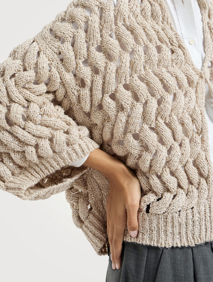 BRUNELLO CUCINELLI Dazzling Waves Cardigan | Holt Renfrew