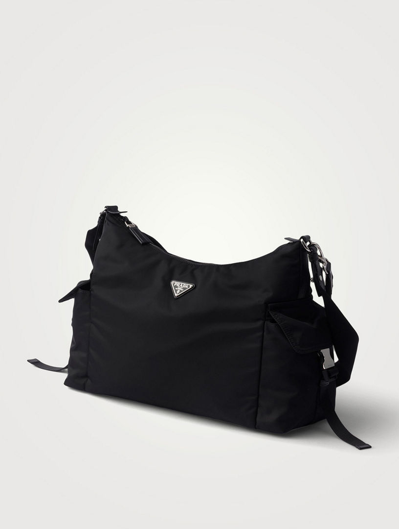 バッグ PRADA TESSUTO NYLON LOGO SHOULDER BAG PRADA Prada Explore Re-nylon And Leather Bag | Holt Renfrew
