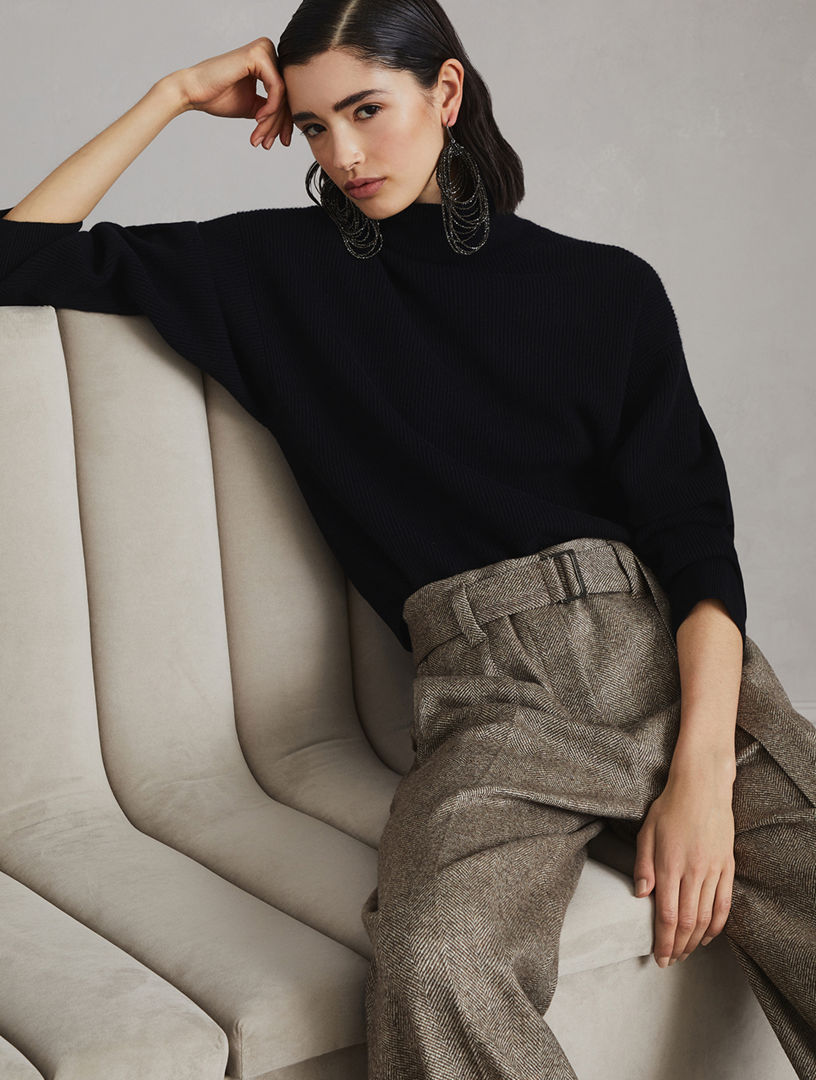 Cashmere And Silk Sweater