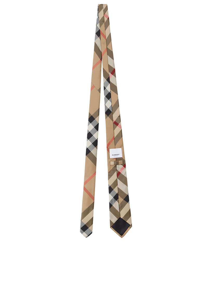 Check Silk Tie