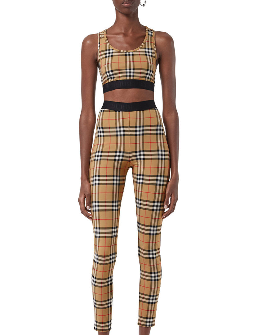 Burberry vintage 2024 check leggings