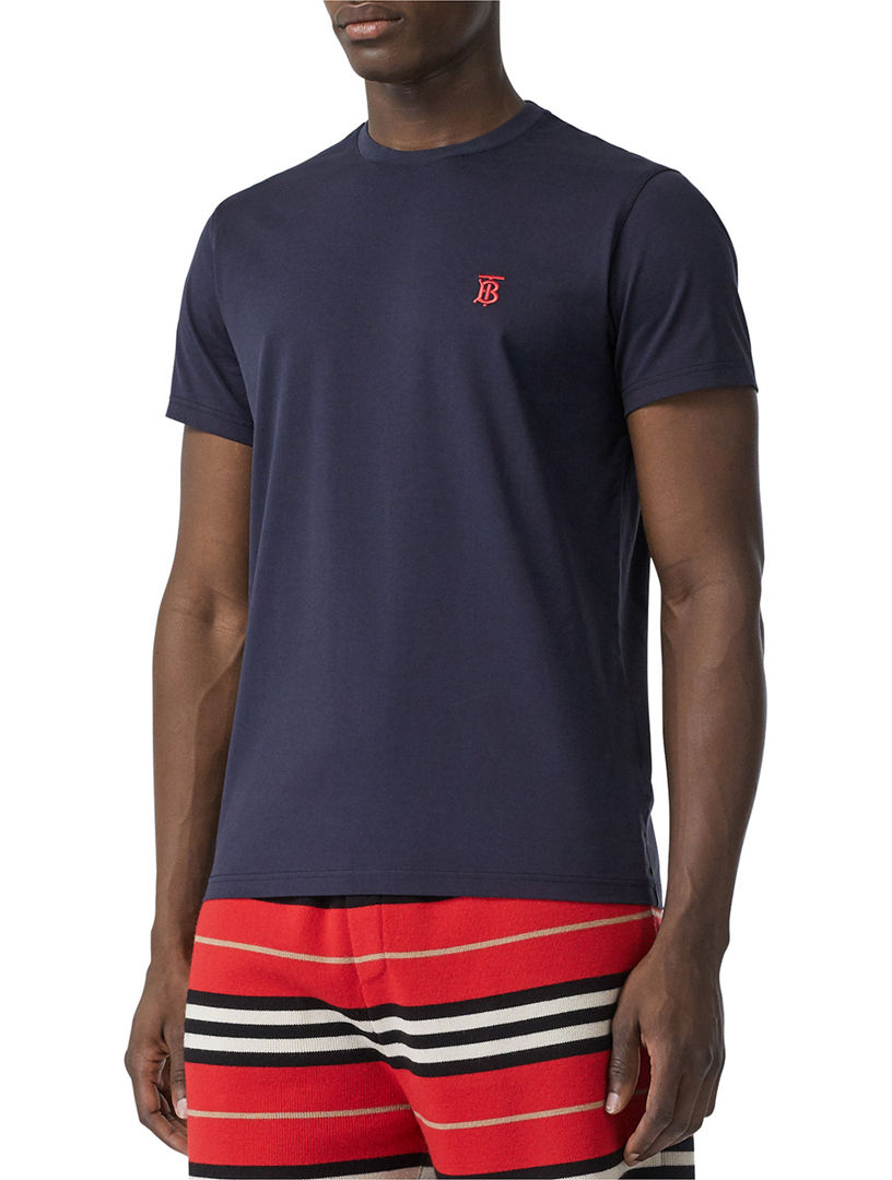 BURBERRY Monogram Motif Cotton T-shirt | Holt Renfrew