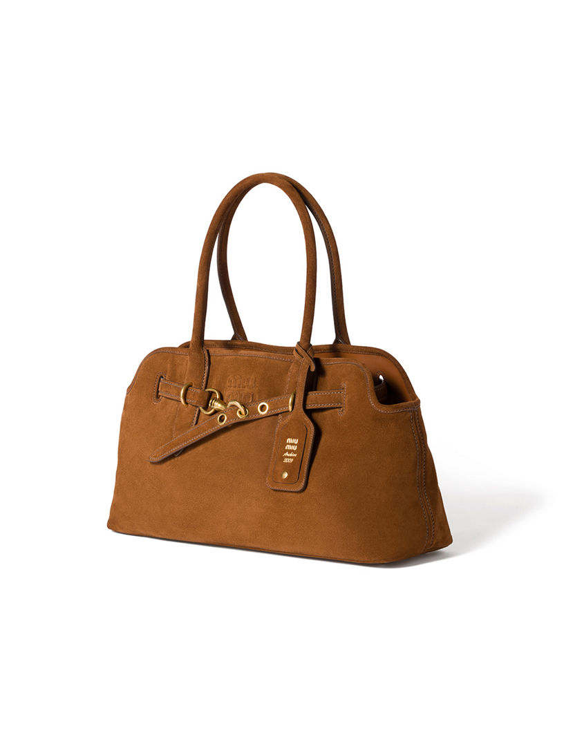 ★MIU MIU直営店★Aventure スエードバッグ MIU MIU Aventure Suede Bag | Holt Renfrew