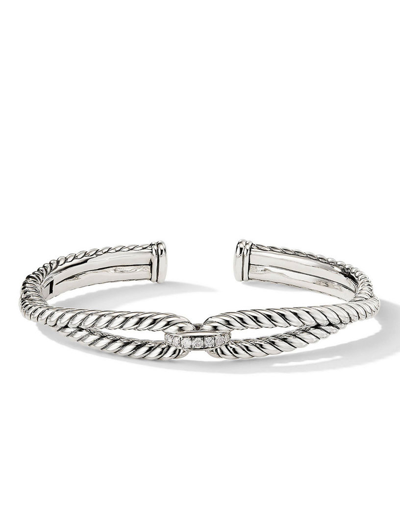 David yurman cable on sale loop ring with diamonds