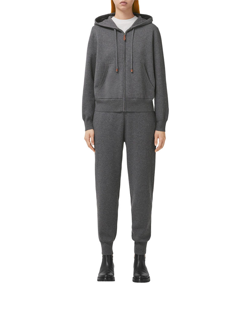 BURBERRY Monogram Motif Cashmere Blend Jogging Pants Holt Renfrew