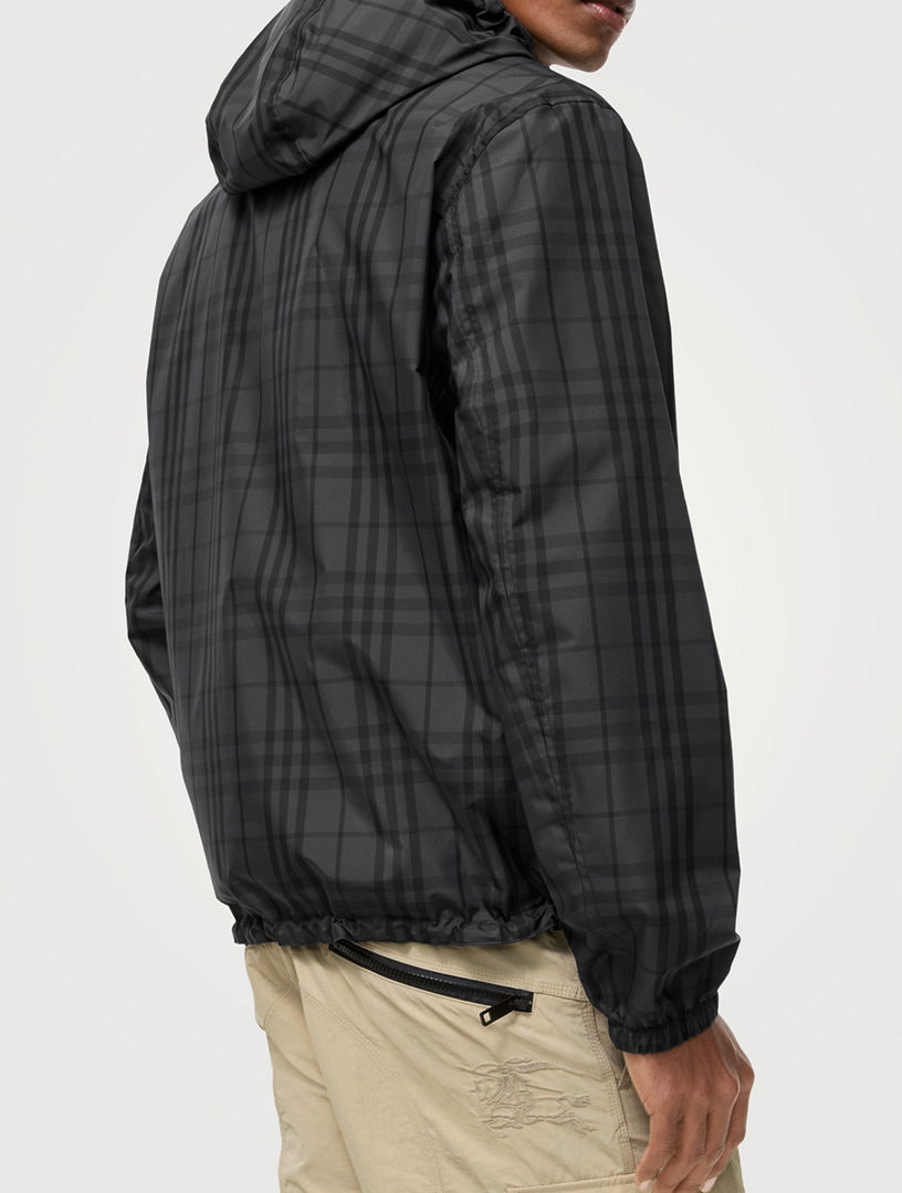 BURBERRY Reversible Check Newport Hooded Jacket | Holt Renfrew
