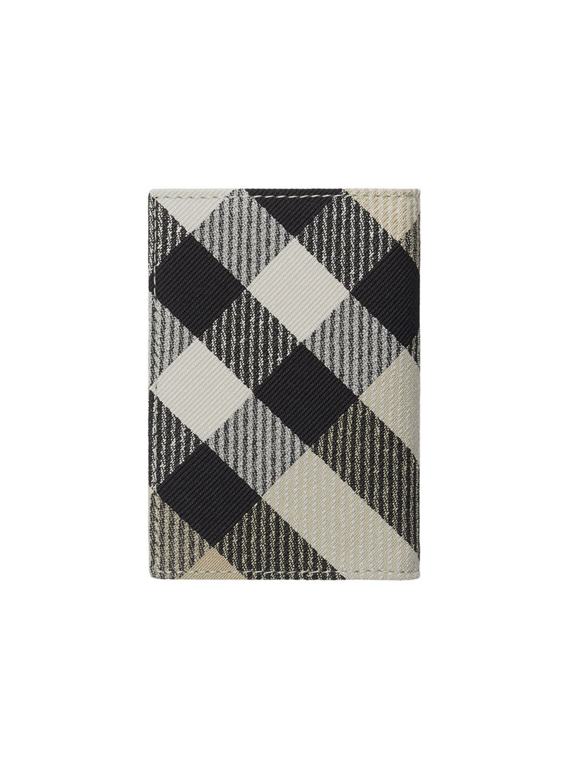 Check Folding Card Case