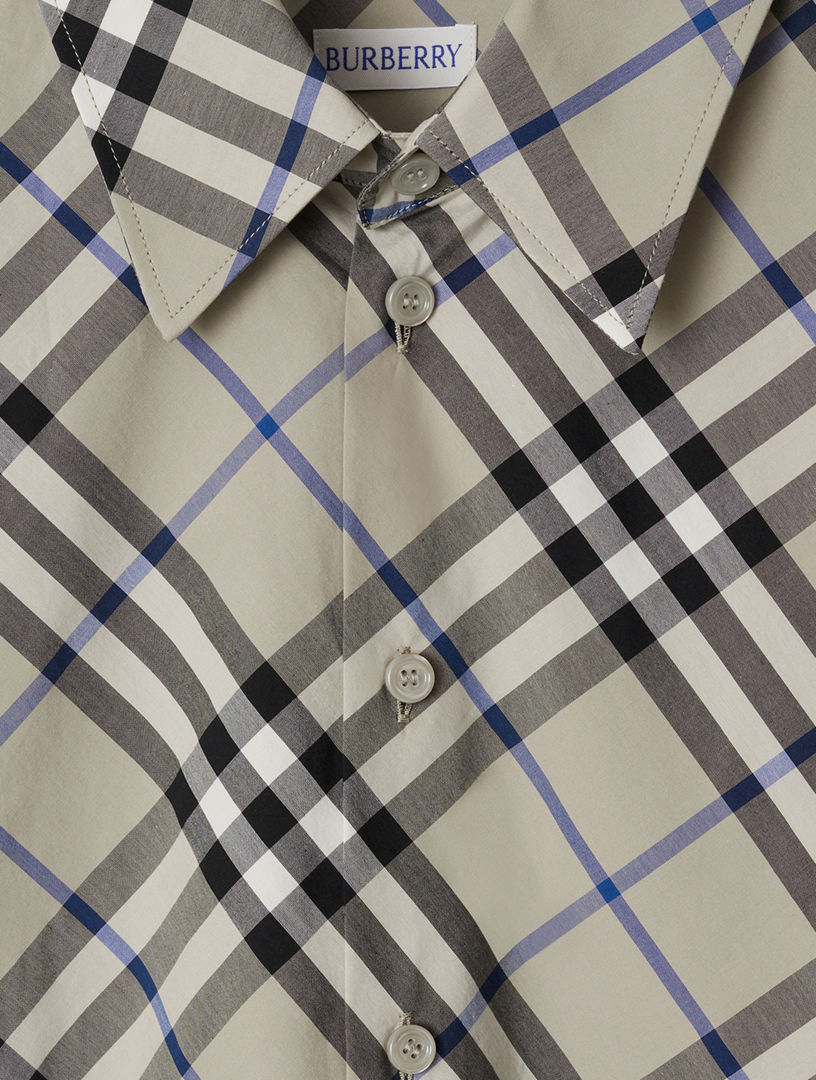 Check Cotton Shirt