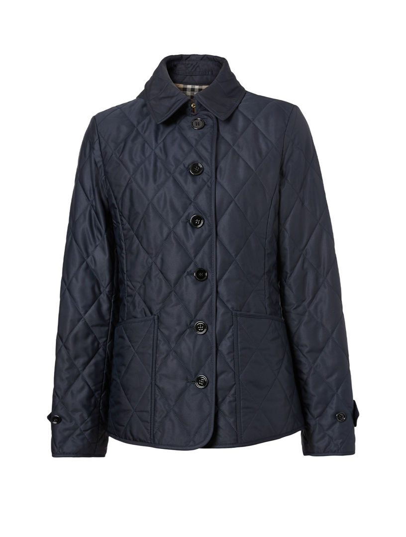 Diamond quilted 2024 thermoregulated field jacket