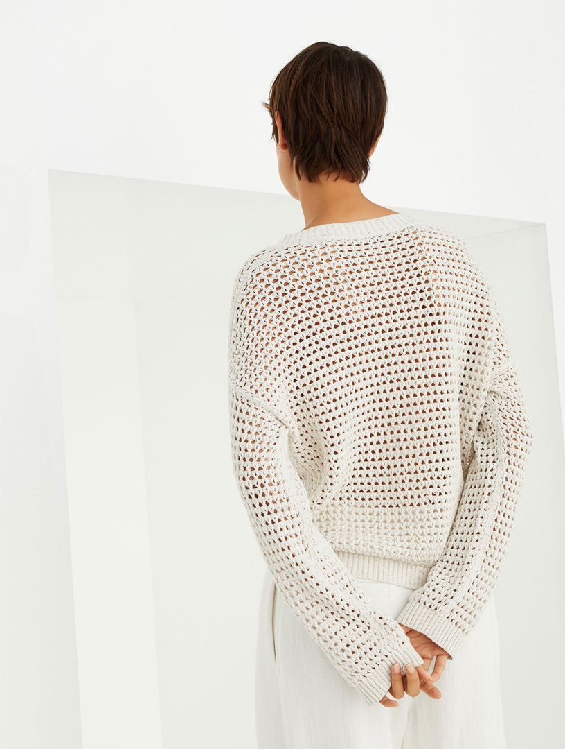 Dazzling Net Sweater