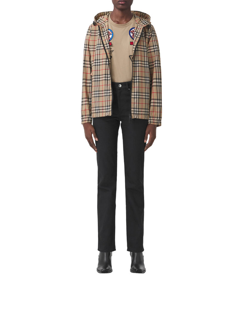 BURBERRY Check Jacket Holt Renfrew
