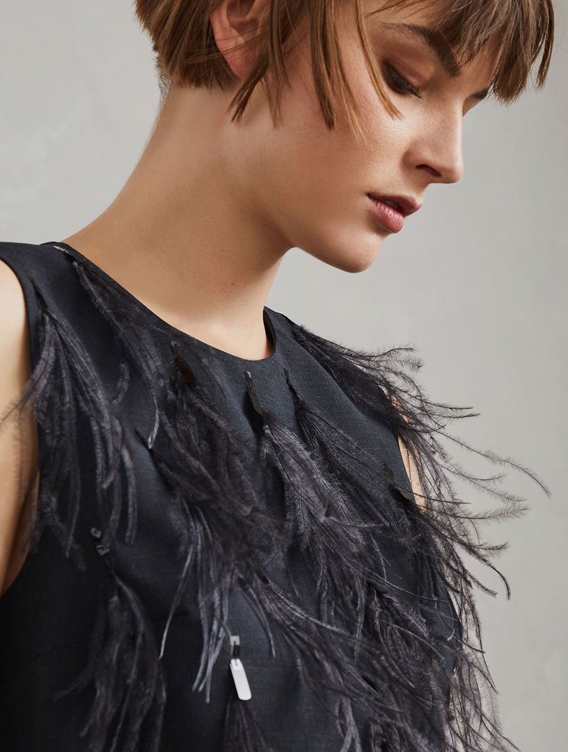 Tropical Luxury Wool Top