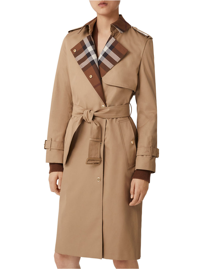 Burberry trench coat on sale collar