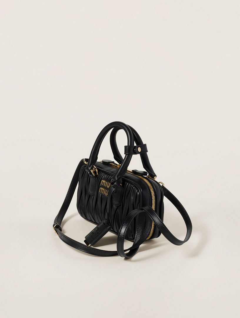 MIU MIU Arcadie Matelassé Nappa Leather Mini-bag | Holt Renfrew