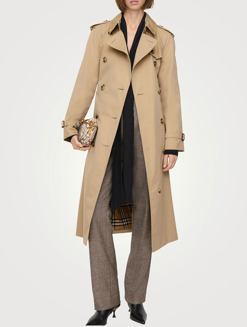 BURBERRY Long Waterloo Heritage Trench Coat | Holt Renfrew