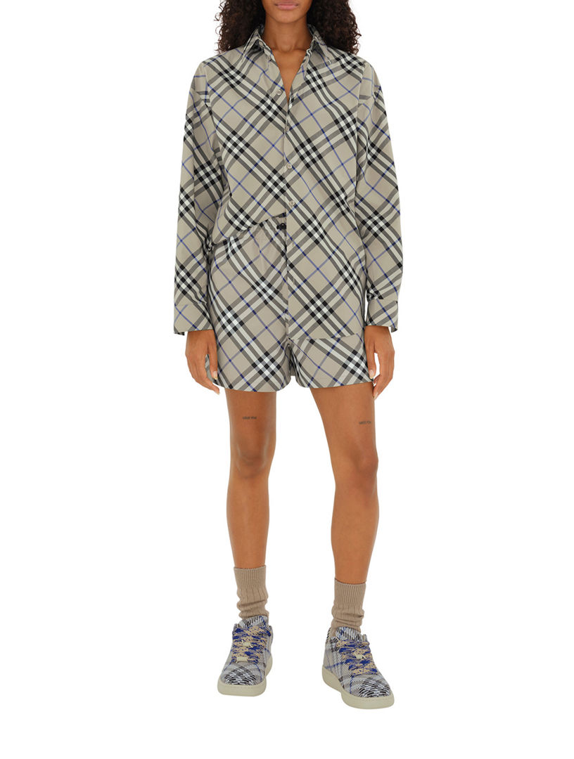 Check Cotton Shirt
