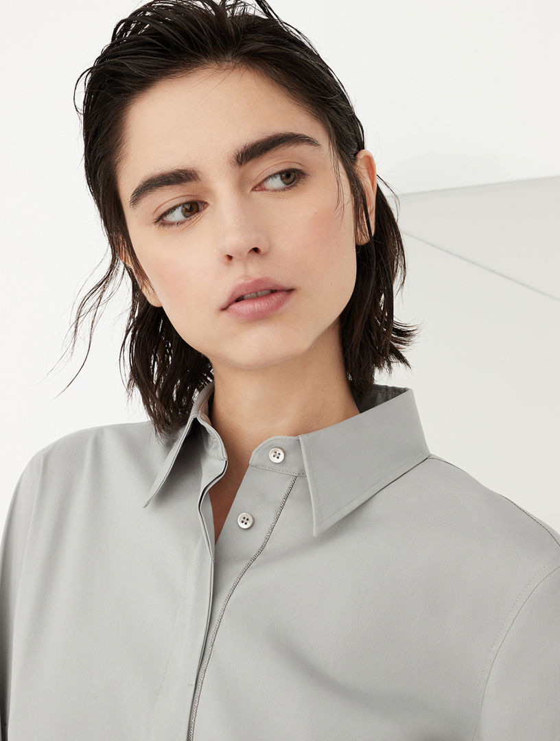 Stretch Poplin Shirt