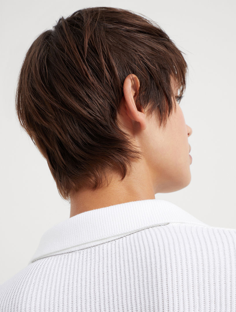 Polo-style Sweater
