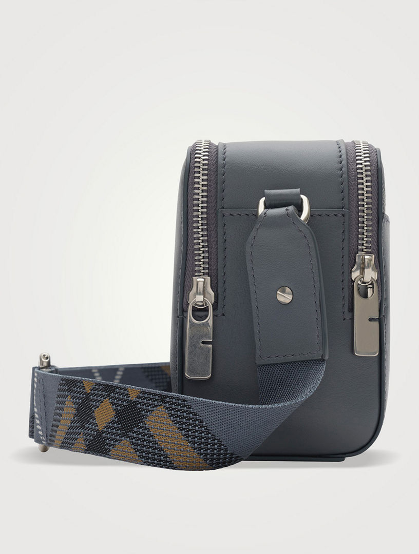 BURBERRY Pop Check Crossbody Bag | Holt Renfrew