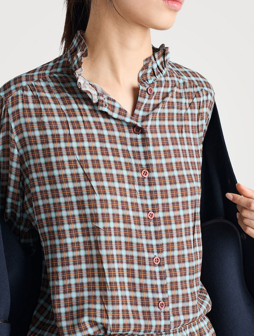 PRADA Georgette Shirt | Holt Renfrew