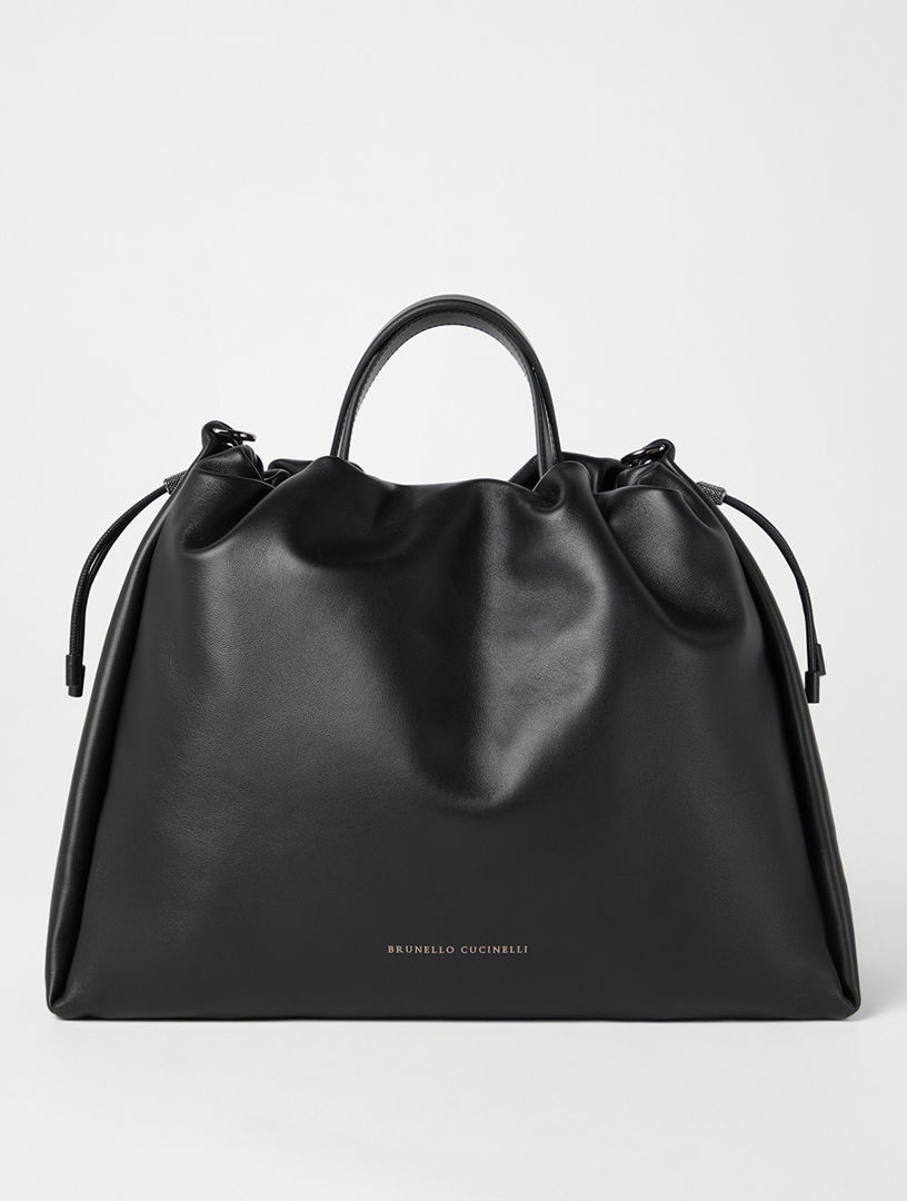 Large Leather Mellow Bag