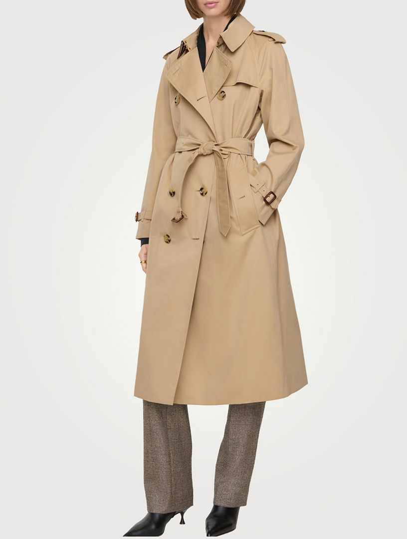 ジャケット・アウター BURBERRY DOUBLE GUN FLAPS TRENCH BURBERRY Long Waterloo Heritage Trench Coat | Holt Renfrew