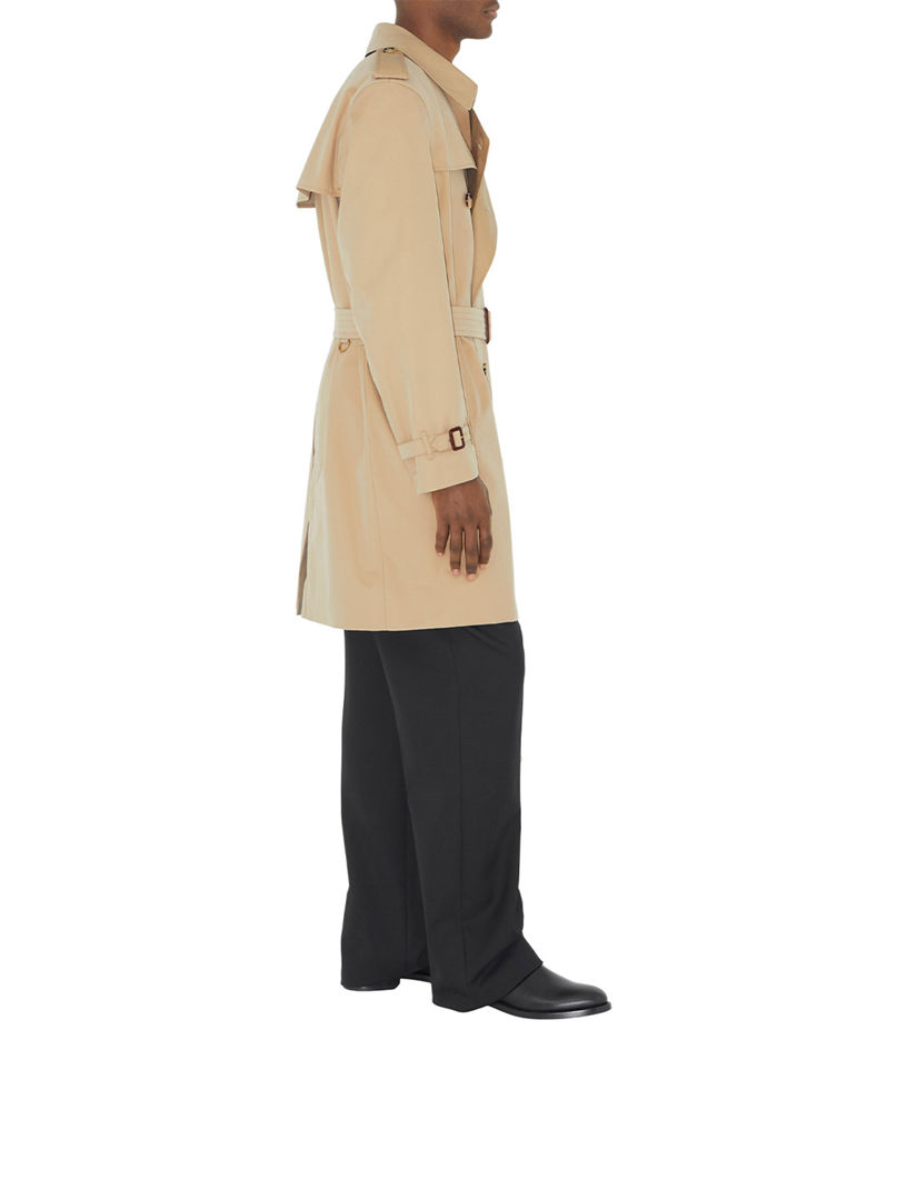 トレンチコート Burberry \"Heritage Kensington\" trench coat Mid-length Kensington Heritage Trench Coat in Black - Women