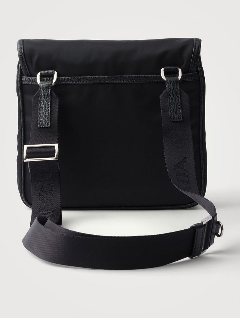 PRADA Re-nylon And Saffiano Leather Shoulder Bag | Holt Renfrew