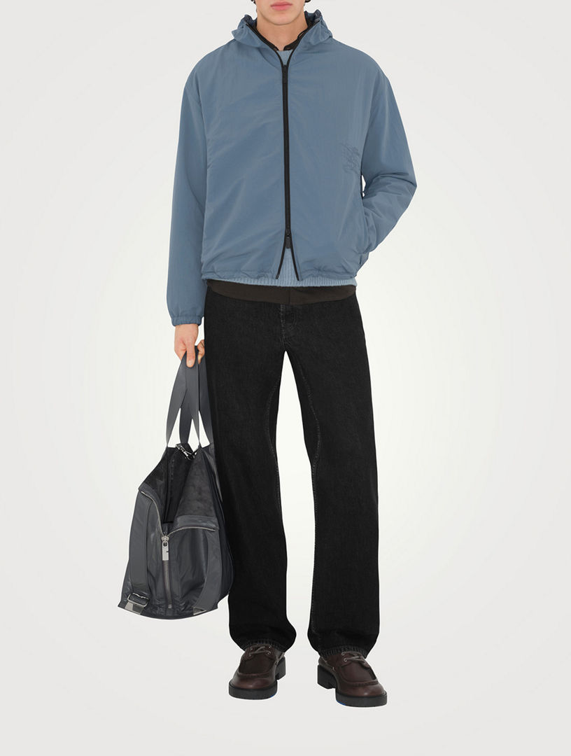 BURBERRY Reversible Check Hooded Jacket | Holt Renfrew