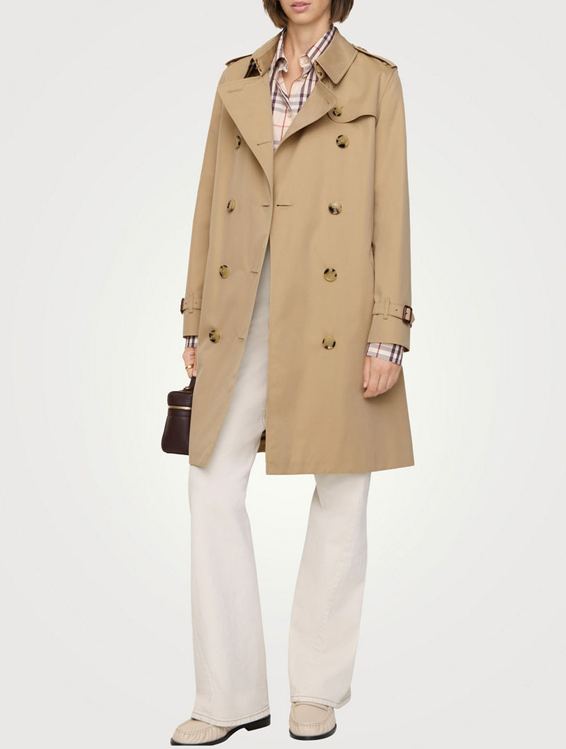 BURBERRY Mid-length Kensington Heritage Trench Coat | Holt Renfrew