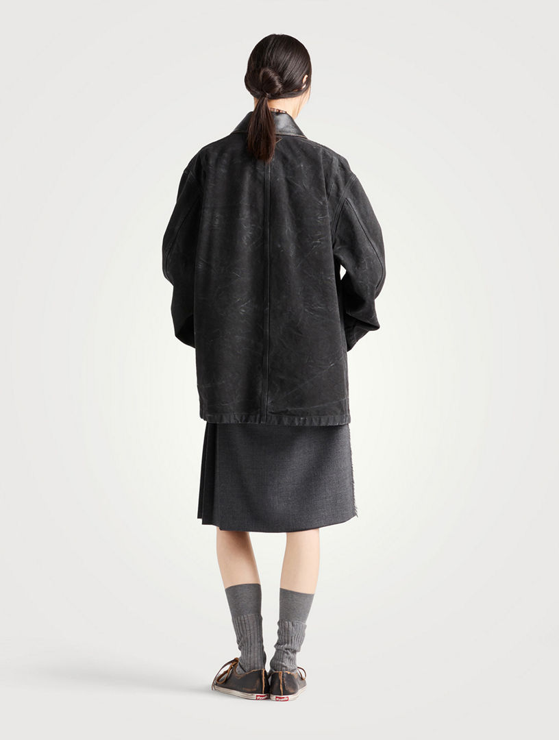 PRADA Canvas Work Jacket | Holt Renfrew