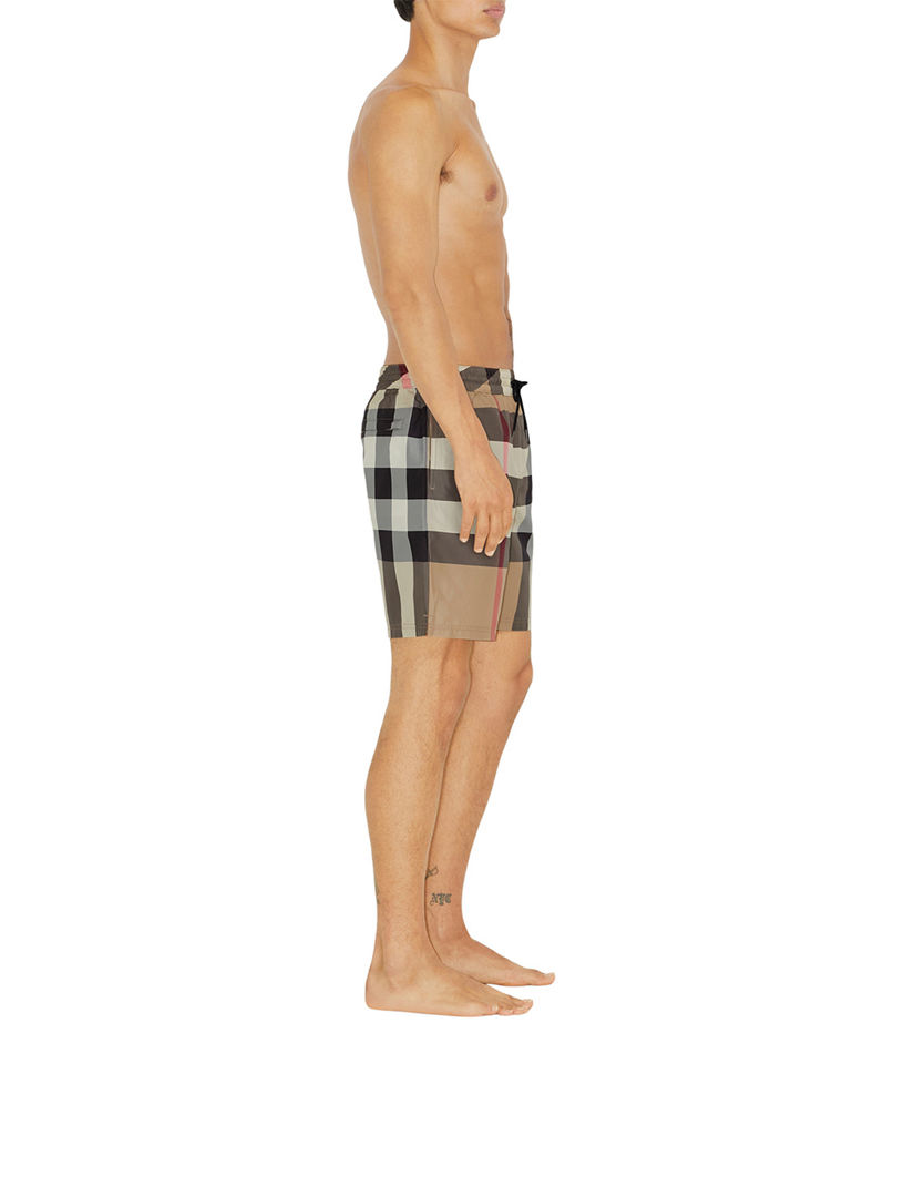 Burberry check deals swim shorts