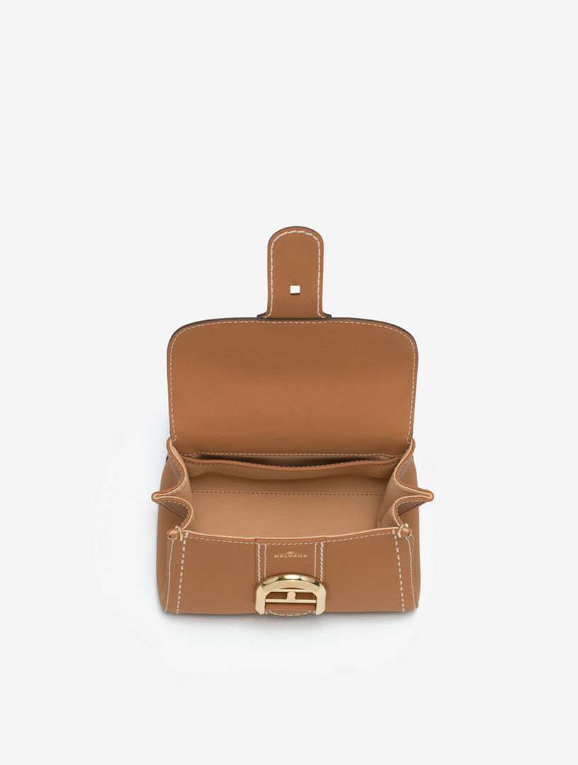 [DELVAUX] デルヴォー / Brillant Mini Surpique Rodeo Calf DELVAUX Brillant Mini S Rodéo Calf Surpiqué | Holt Renfrew