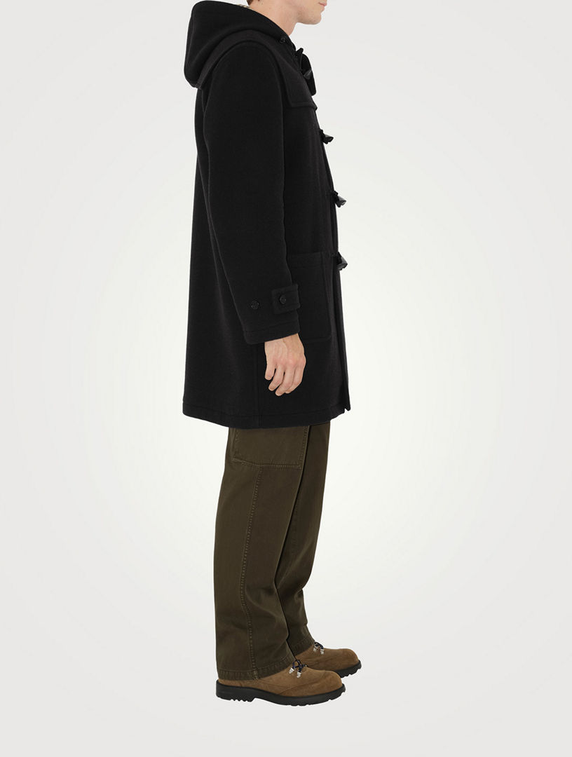 BURBERRY Wool Duffle Coat | Holt Renfrew