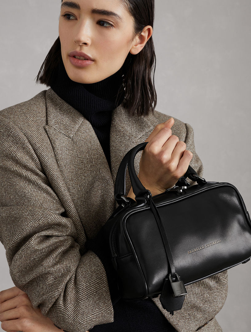Nappa Boston Bag