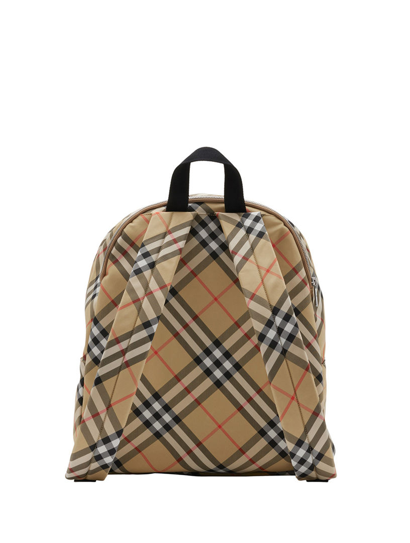 バーバリー　リュック BURBERRY Check Backpack | Holt Renfrew