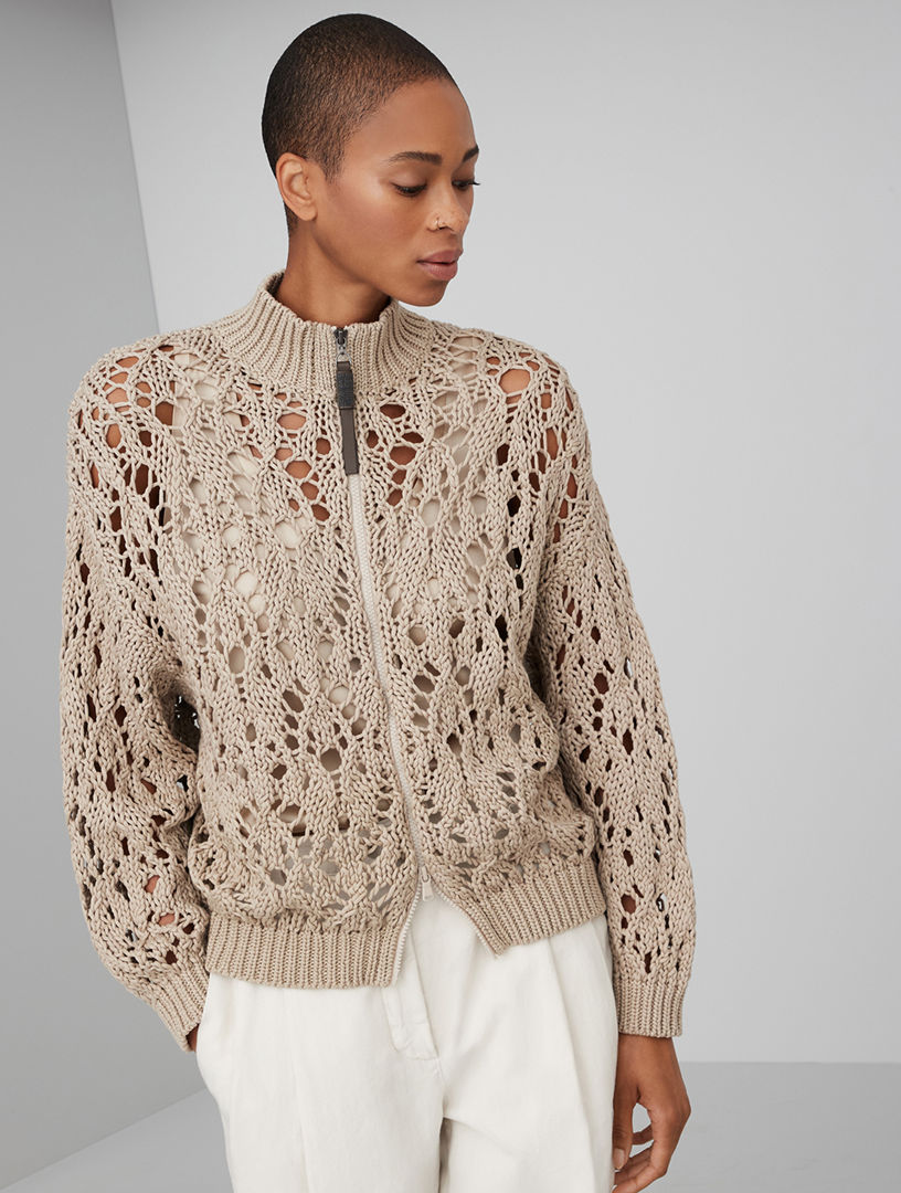 Cardigan With Monili