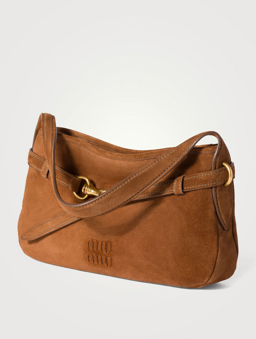 MIU MIU Aventure Suede Bag | Holt Renfrew