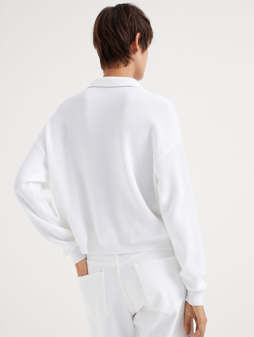 Polo-style Sweater