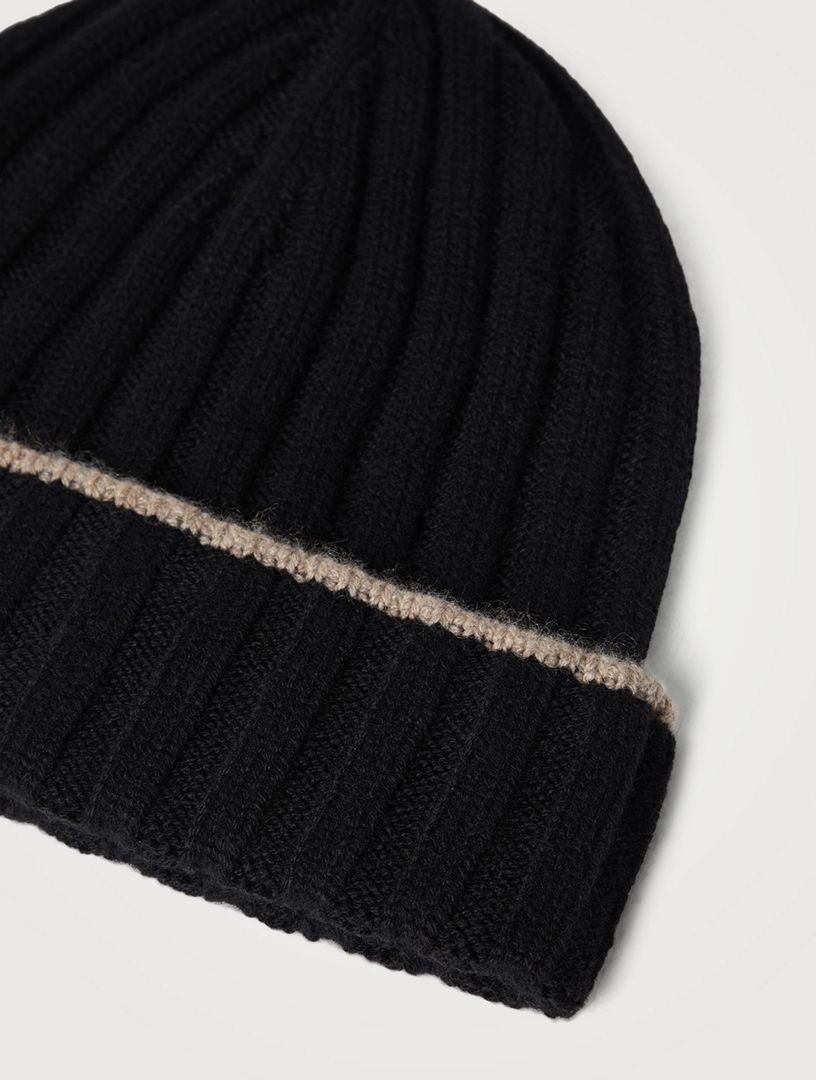 BRUNELLO CUCINELLI Cashmere Rib Knit Beanie | Holt Renfrew