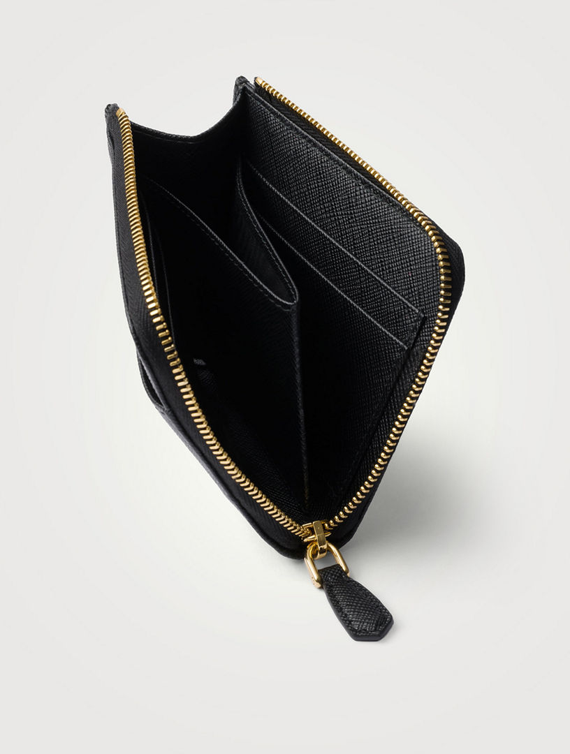 PRADA Small Saffiano Leather Zipper Wallet | Holt Renfrew