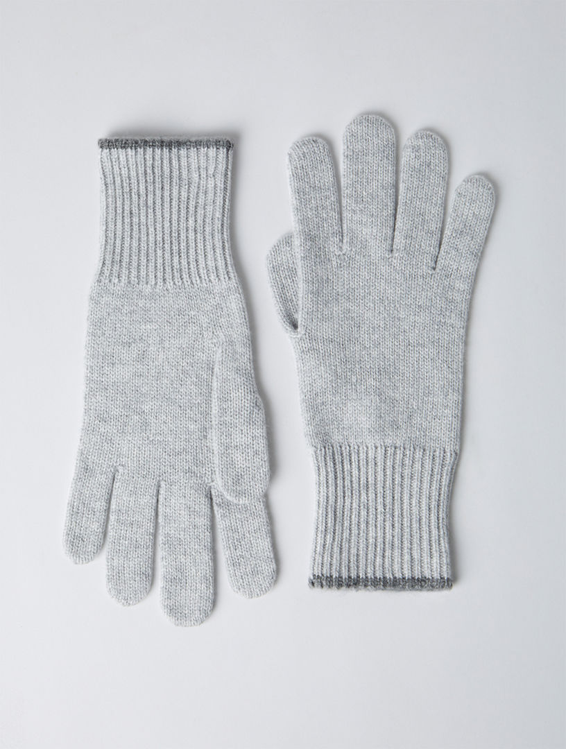 brunello cucinelli cashmere gloves